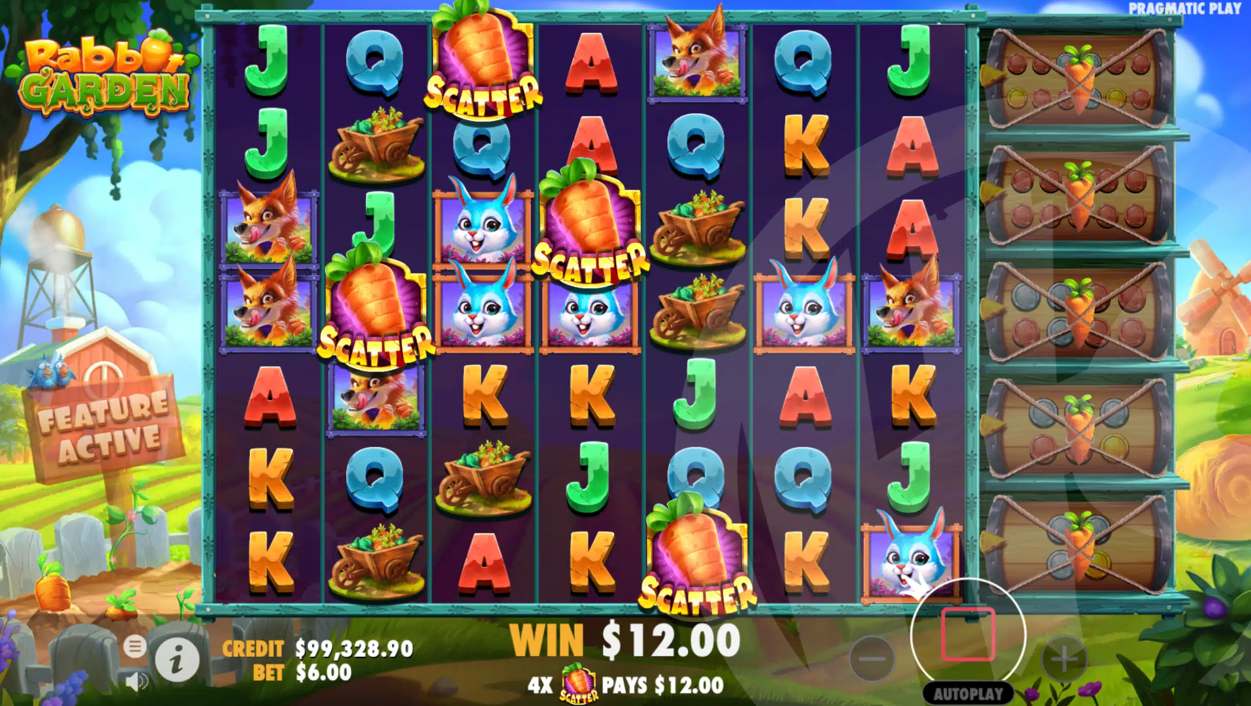 Rabbit Garden Slot Review pic 3